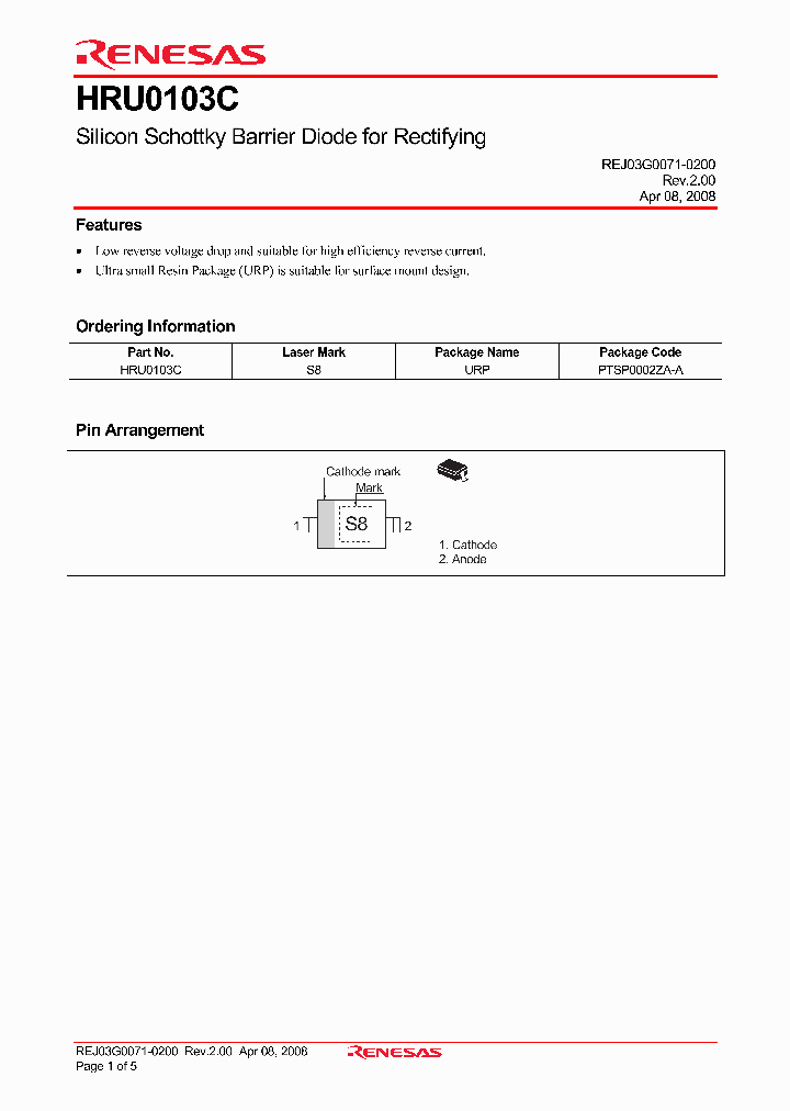 HRU0103C08_5013665.PDF Datasheet