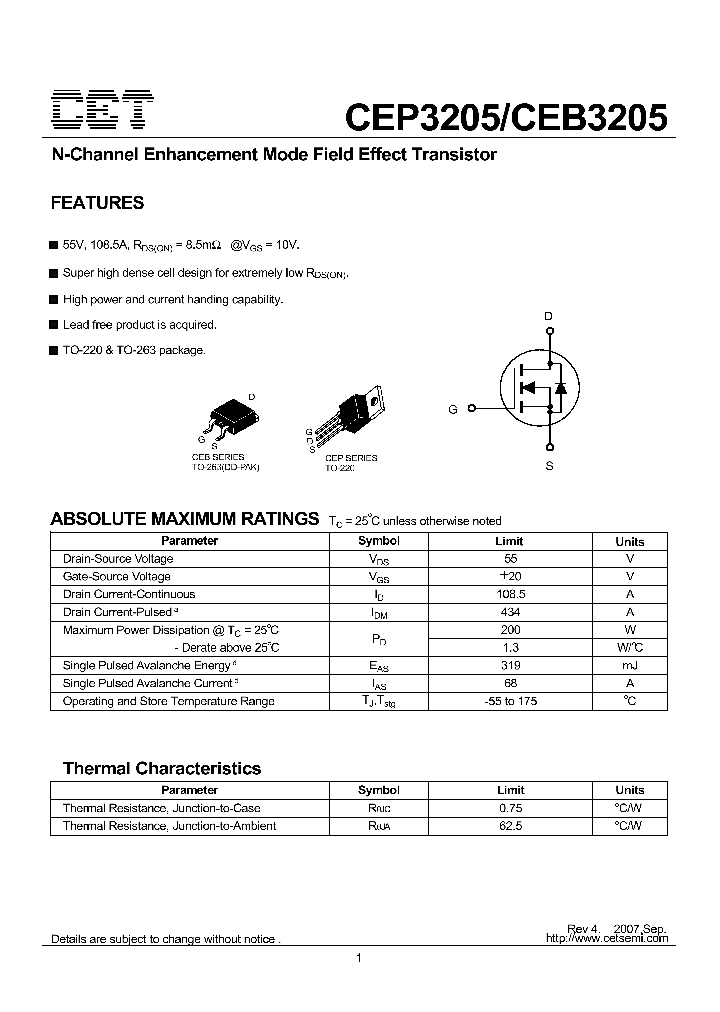 CEP3205_5014129.PDF Datasheet