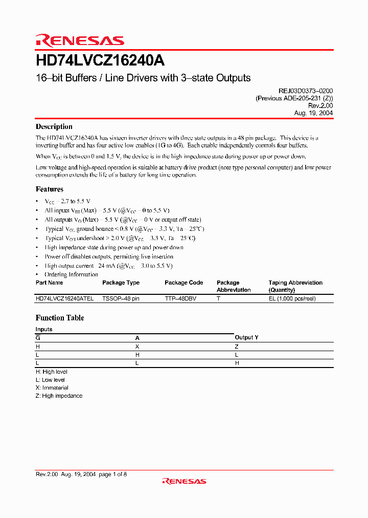 HD74LVCZ16240A_5014785.PDF Datasheet