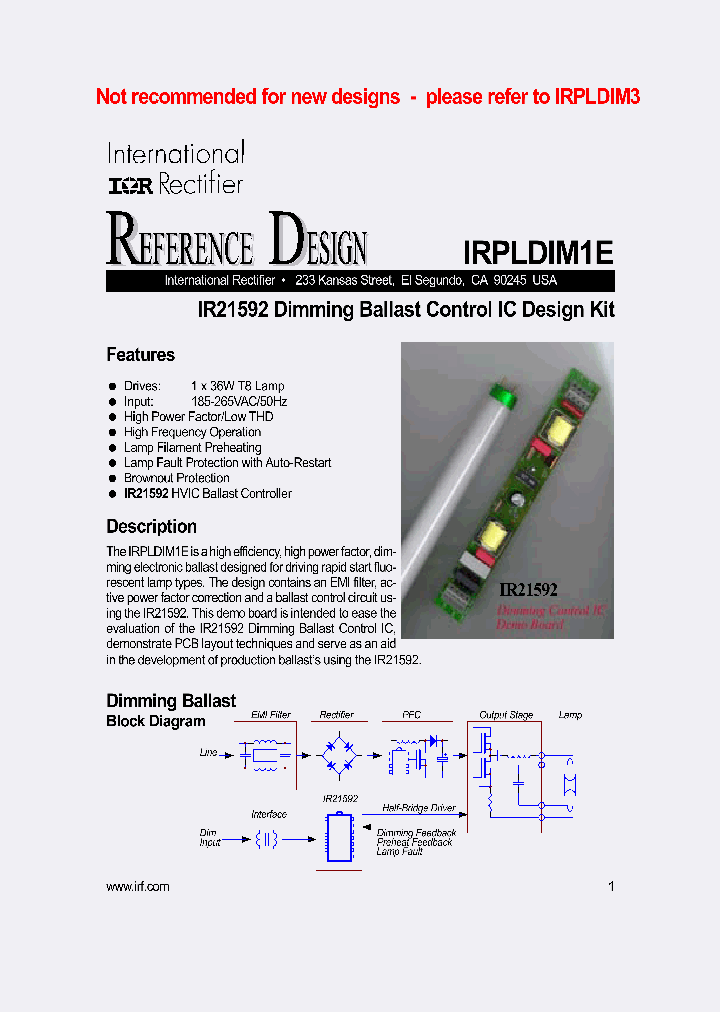 IRPLDIM1E_5015440.PDF Datasheet
