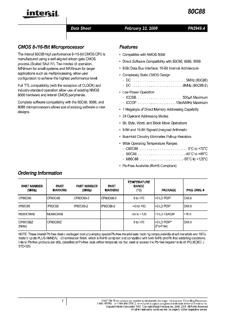 MD80C88B_5016755.PDF Datasheet