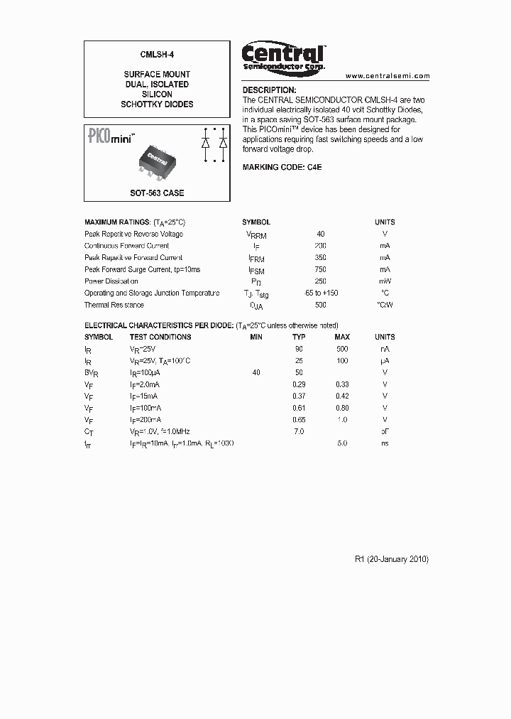 CMLSH-410_5020980.PDF Datasheet