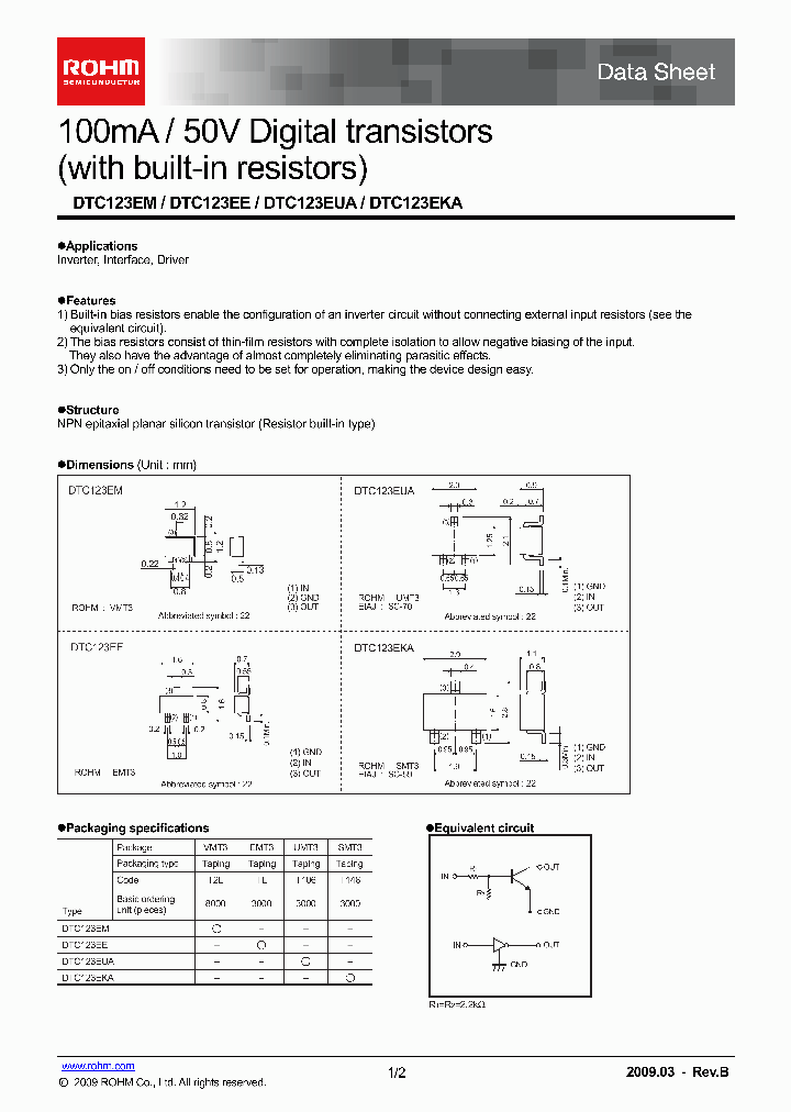 DTC123EKA_5023128.PDF Datasheet