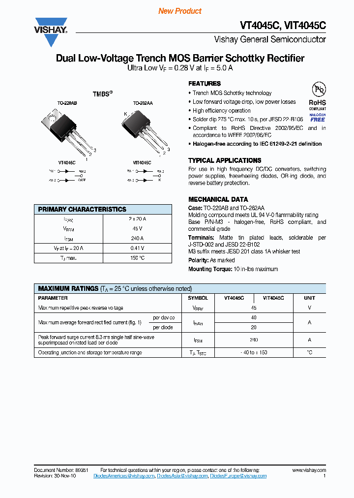 VIT4045C_5024313.PDF Datasheet