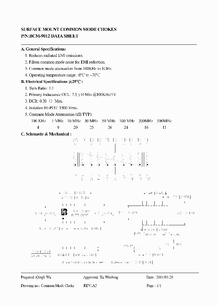 BCM-9012_5024994.PDF Datasheet