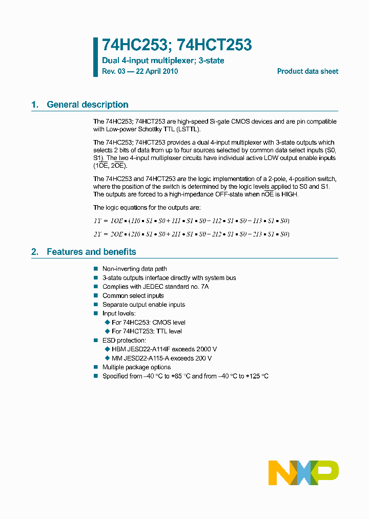 74HCT253_5027047.PDF Datasheet
