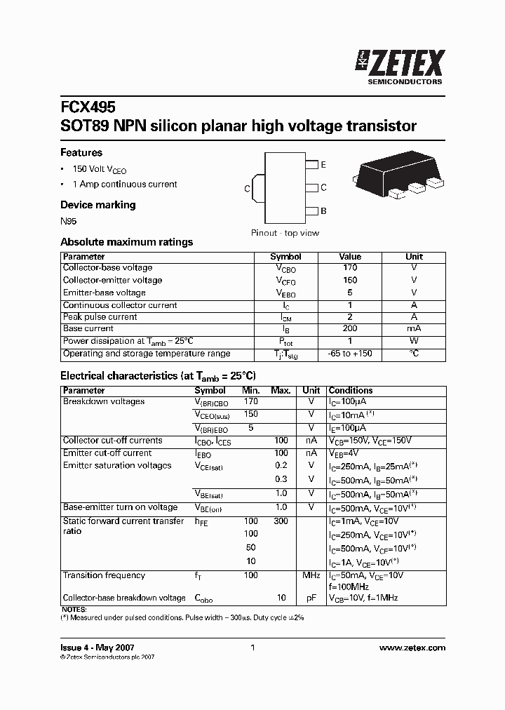 FCX495_5028275.PDF Datasheet