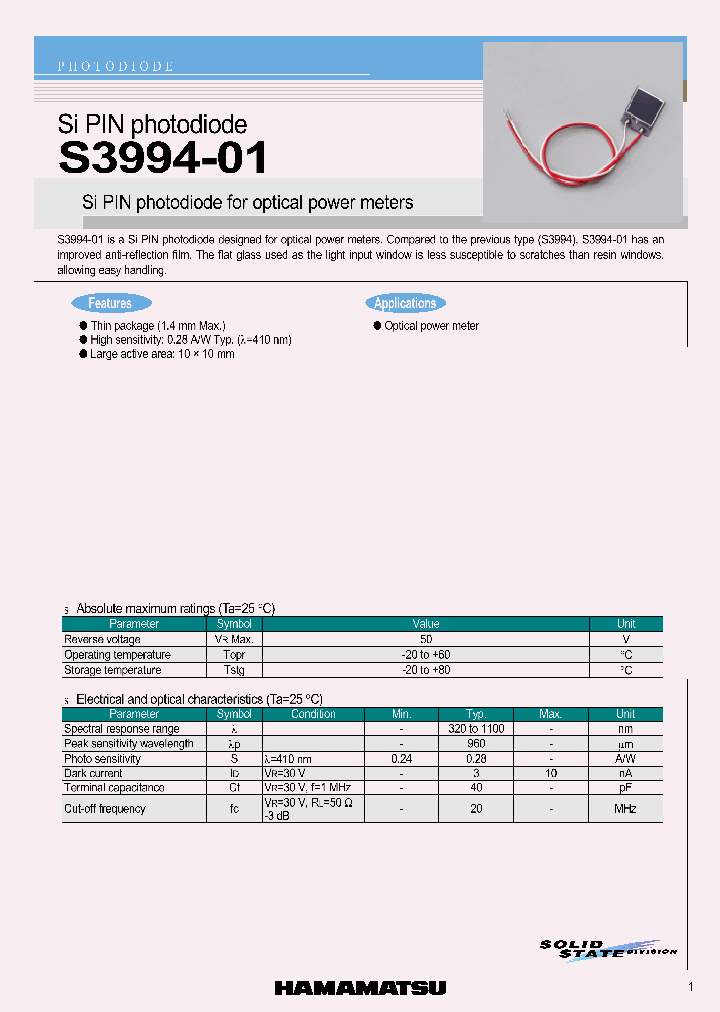 S3994-0110_5028480.PDF Datasheet
