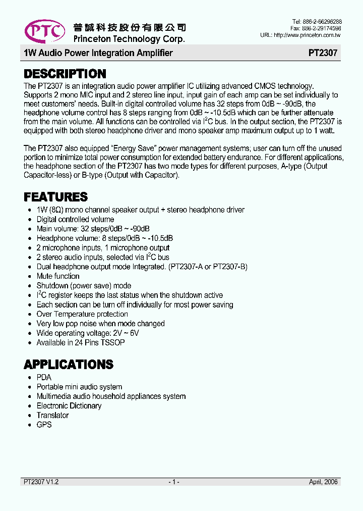 PT2307_5029592.PDF Datasheet