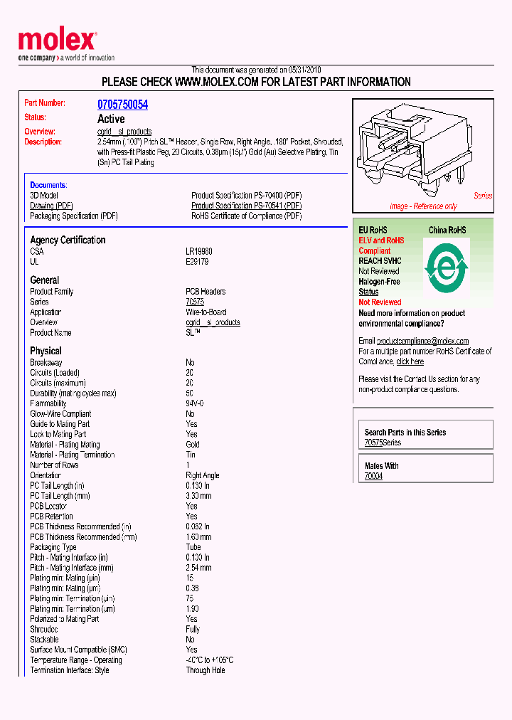 705-75-0054_5030558.PDF Datasheet