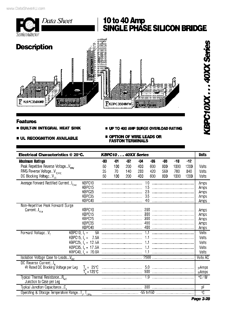 KBPC2504PF_5031712.PDF Datasheet