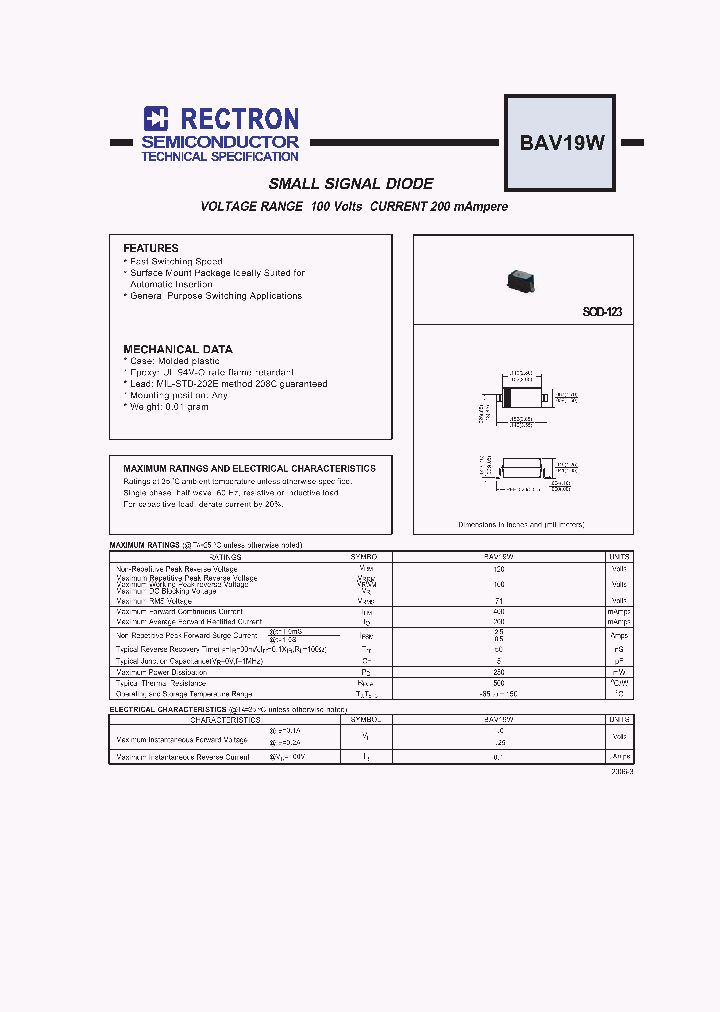 BAV19W_5032306.PDF Datasheet