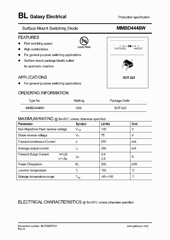 MMBD4448W_5032458.PDF Datasheet