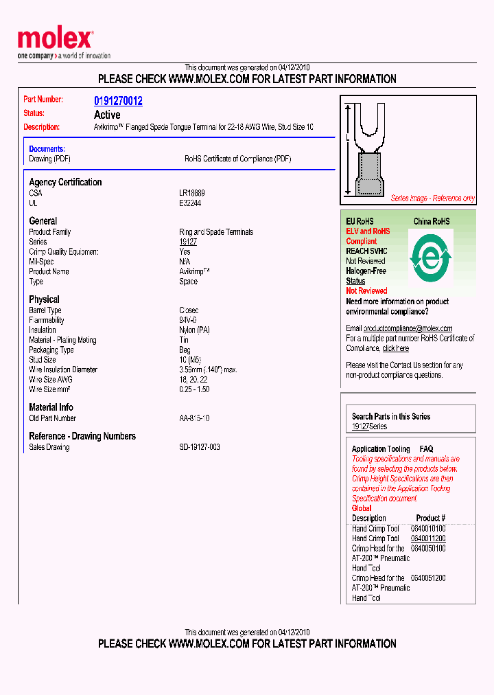 0191270012_5033170.PDF Datasheet