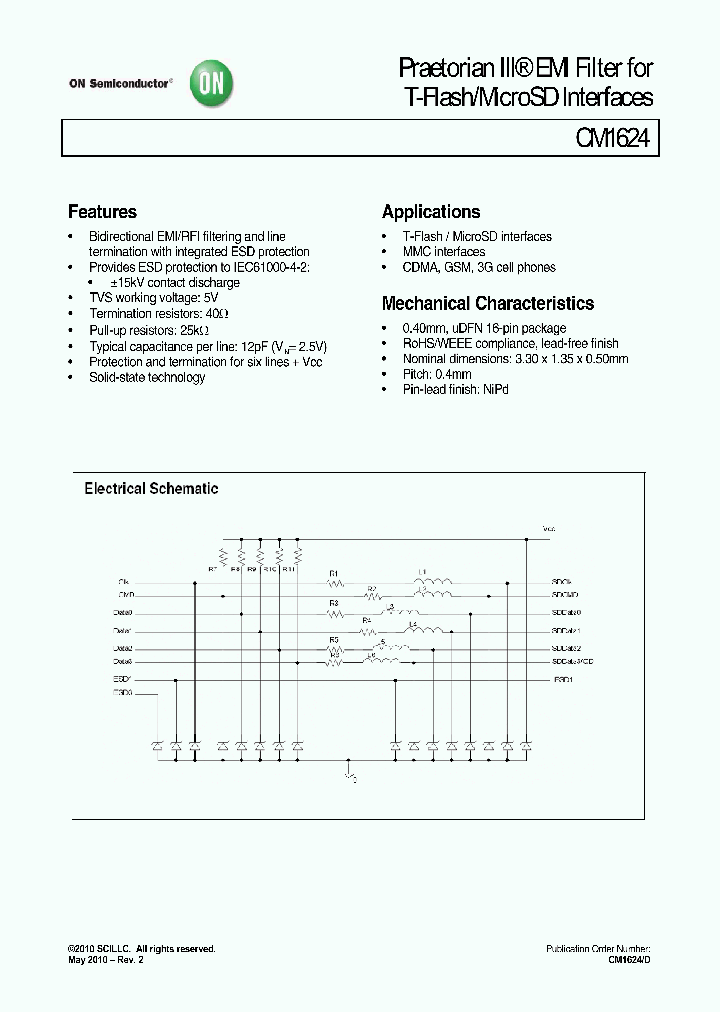 CM1624-08DE_5034836.PDF Datasheet