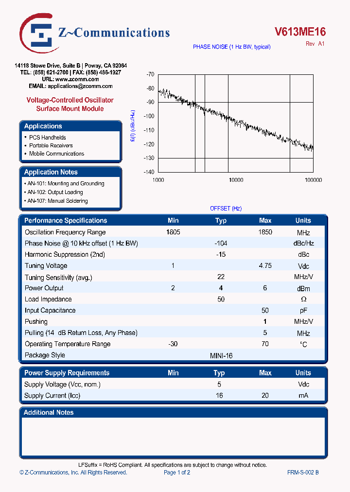 V613ME1610_5036676.PDF Datasheet