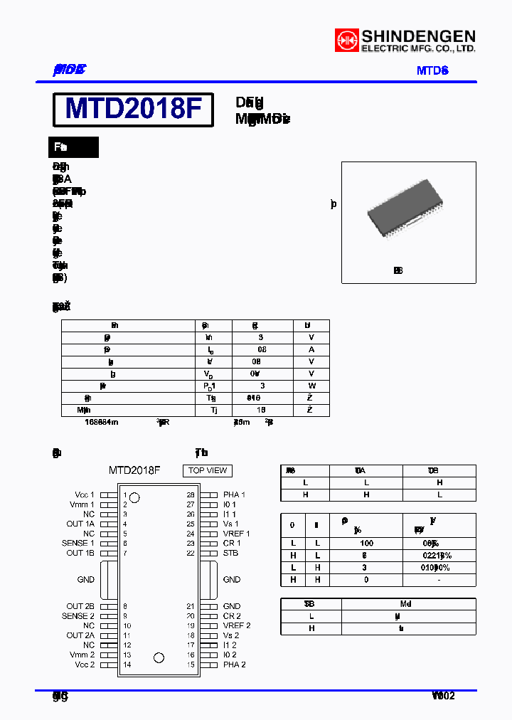MTD2018F_5037088.PDF Datasheet
