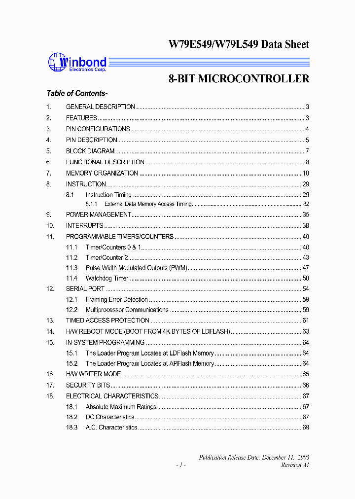 W79E549_5037491.PDF Datasheet