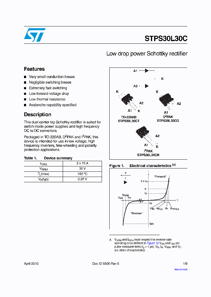 STPS30L30CT_5040468.PDF Datasheet