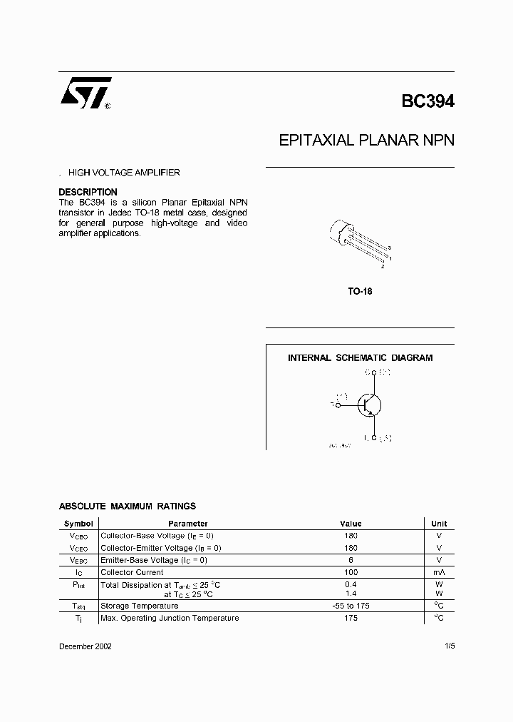 BC39402_5041149.PDF Datasheet