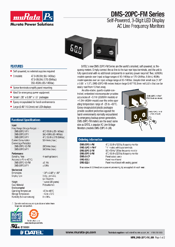 DMS20-FM_5043689.PDF Datasheet