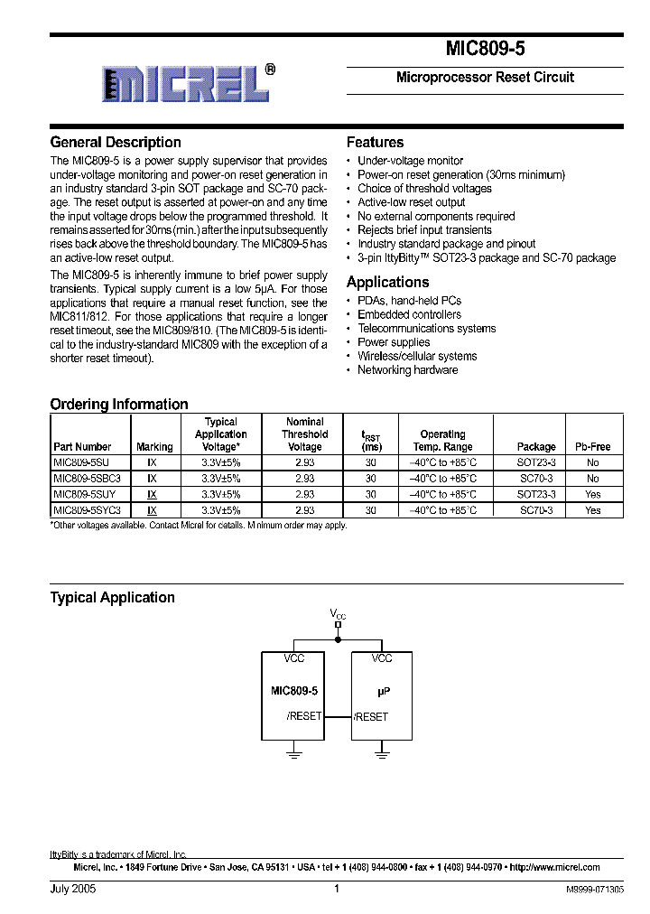 MIC809-511_5045382.PDF Datasheet