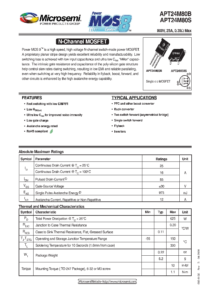 APT24M80B_5047727.PDF Datasheet