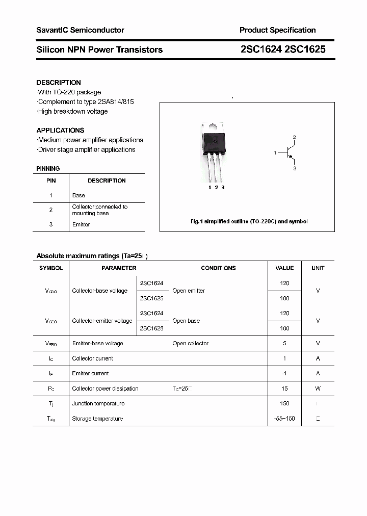 2SC1624_5048400.PDF Datasheet