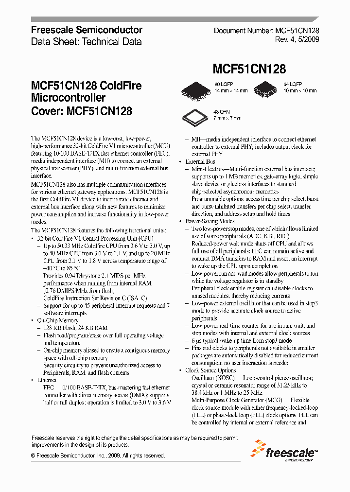 MCF51CN128_5049899.PDF Datasheet