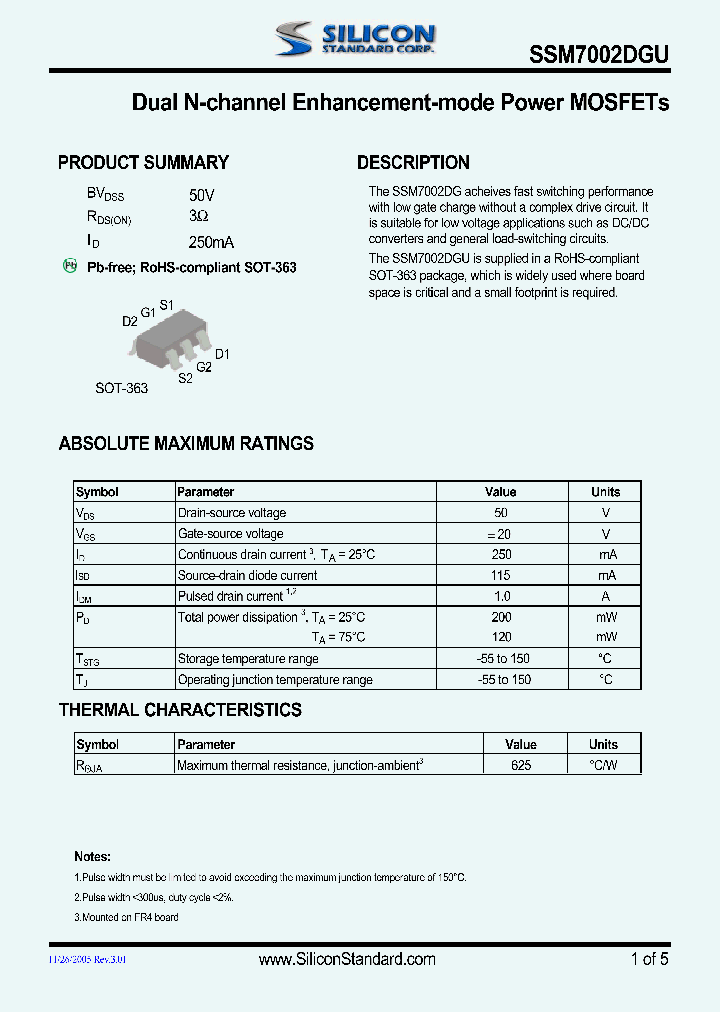 SSM7002DGU_5050811.PDF Datasheet