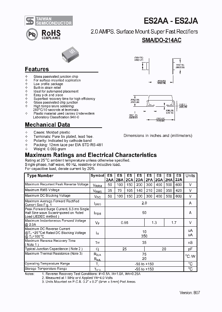 ES2AA1_5050960.PDF Datasheet