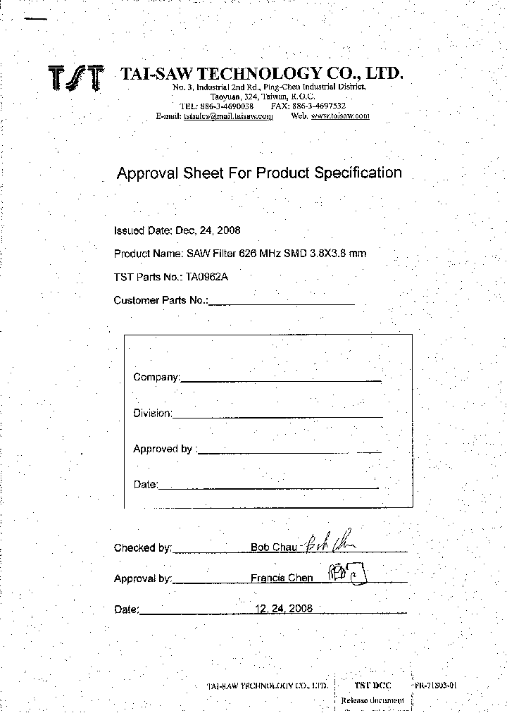 TA0962A_5052433.PDF Datasheet