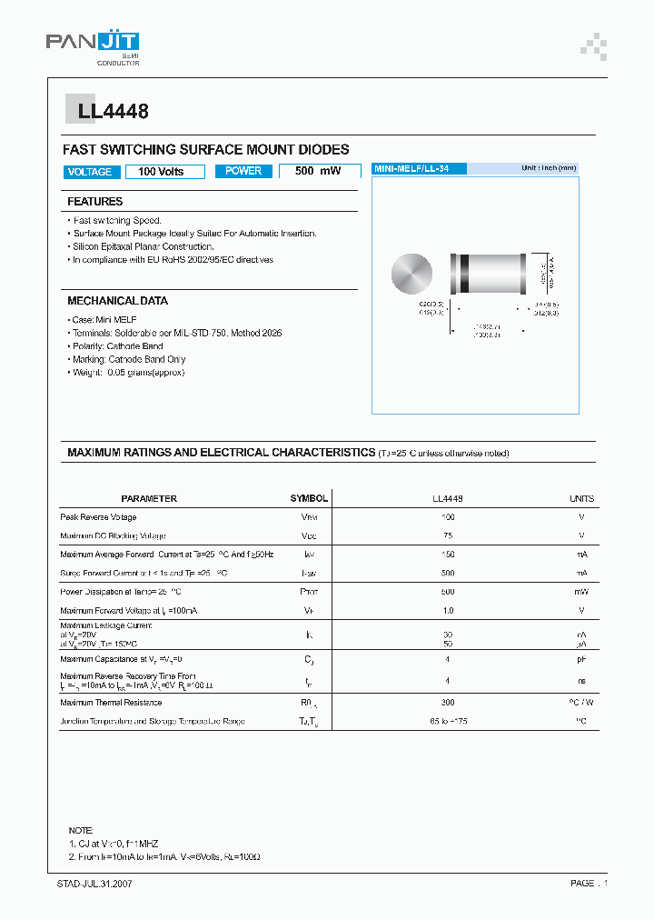 LL4448_5052800.PDF Datasheet