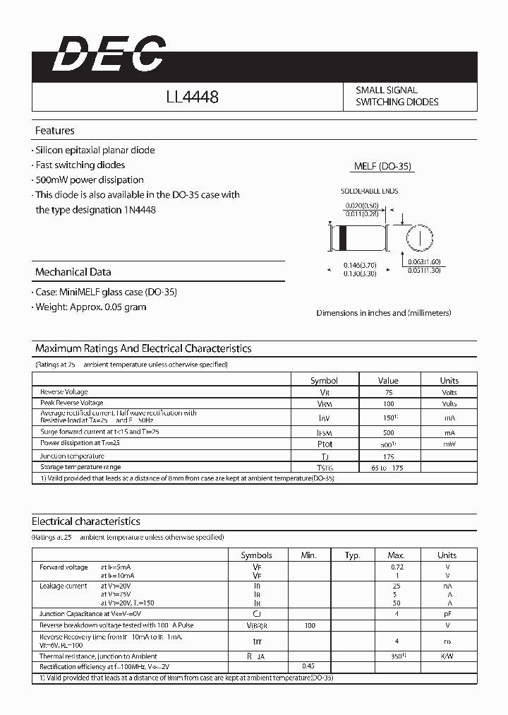 LL4448_5052802.PDF Datasheet