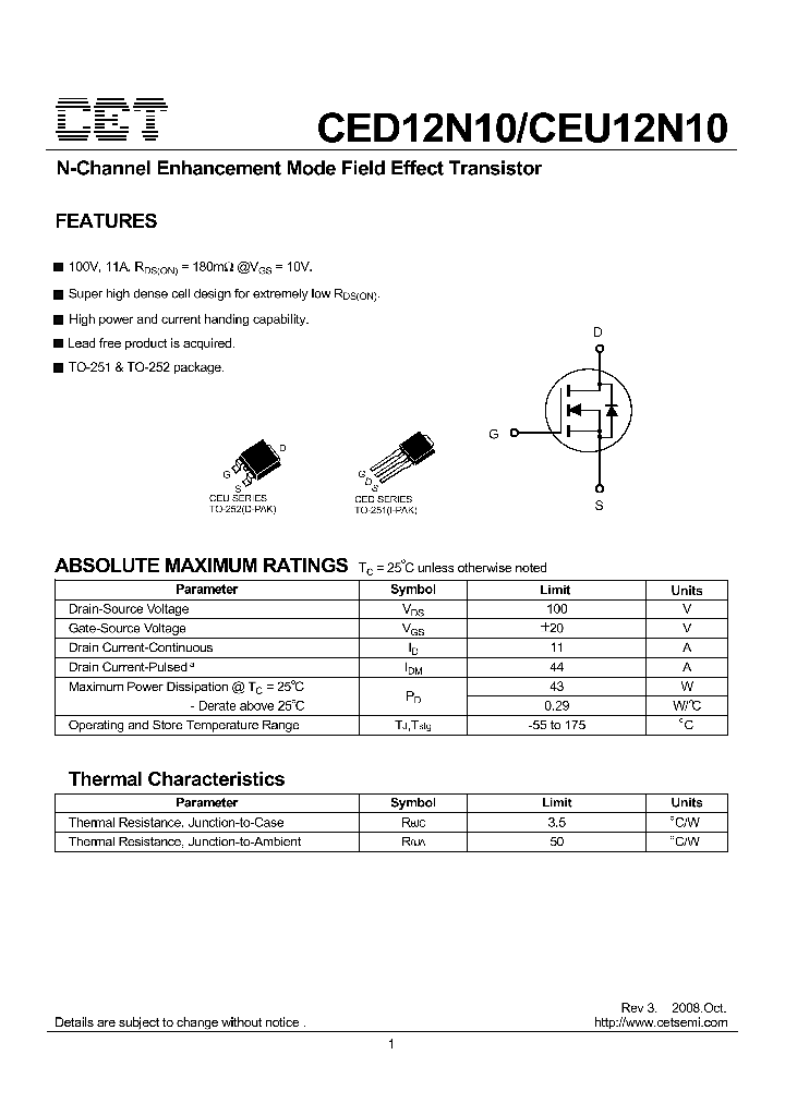 CED12N1008_5054242.PDF Datasheet