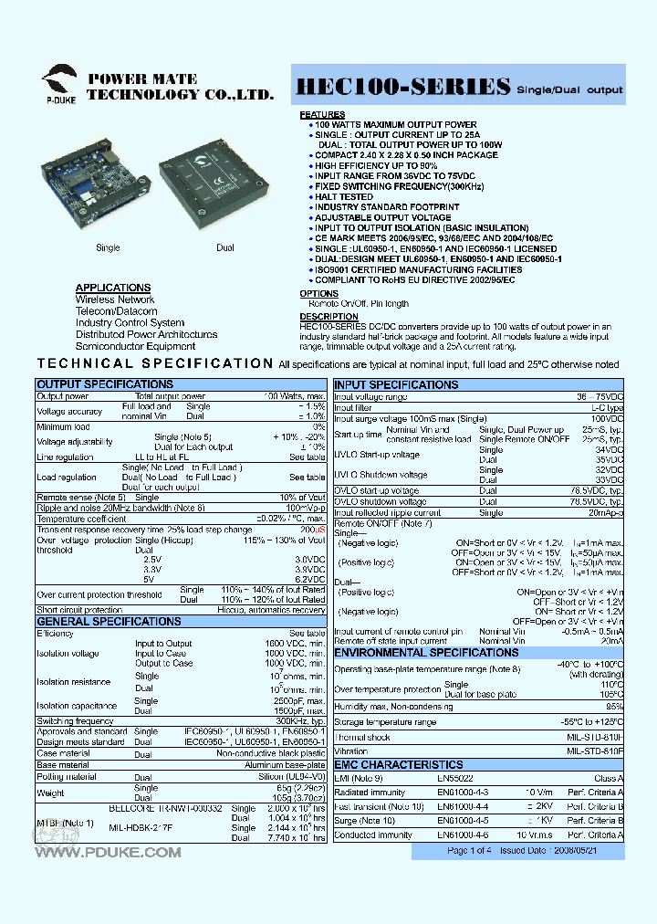 HEC100-48D3305_5054475.PDF Datasheet