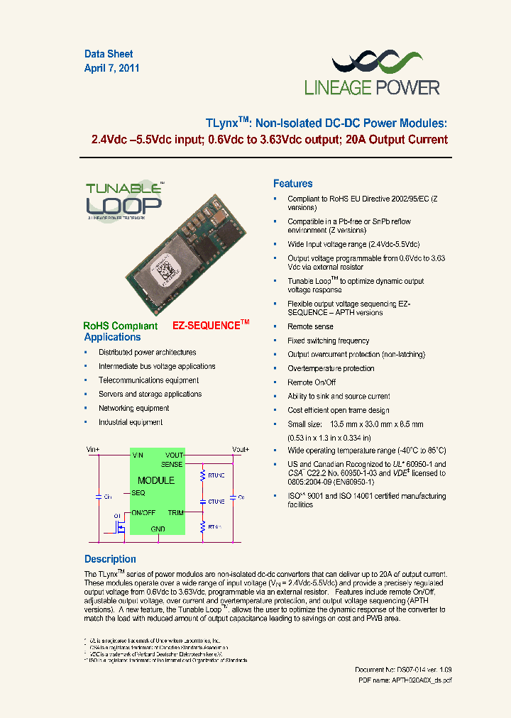 APTH020A0X10_5054685.PDF Datasheet