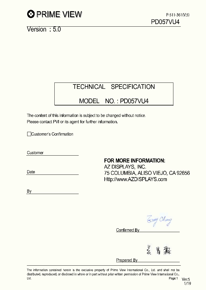 PD057VU4V5_5055498.PDF Datasheet