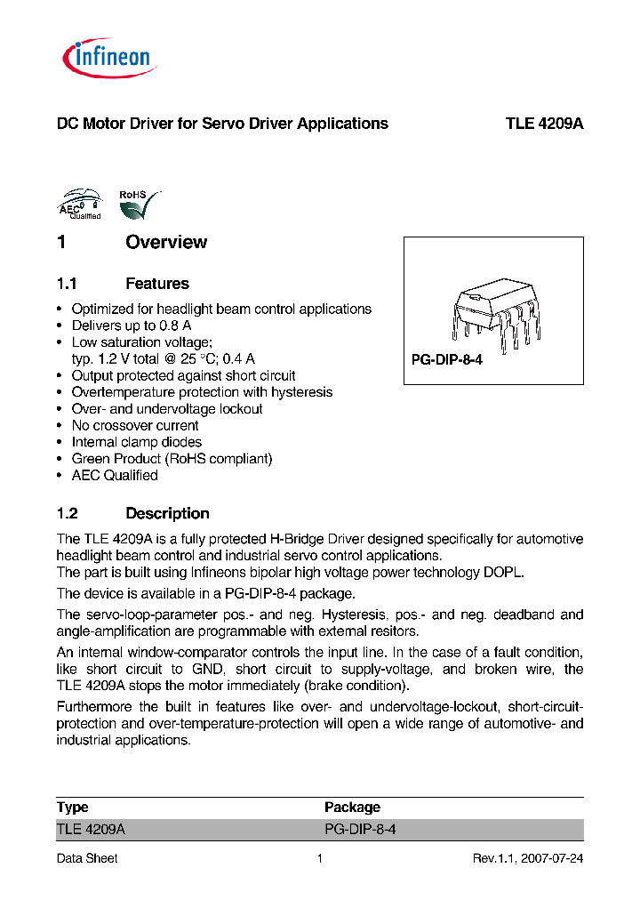 TLE4209A_5057483.PDF Datasheet