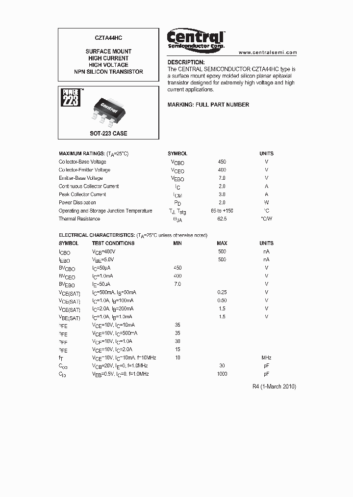 CZTA44HC10_5058269.PDF Datasheet