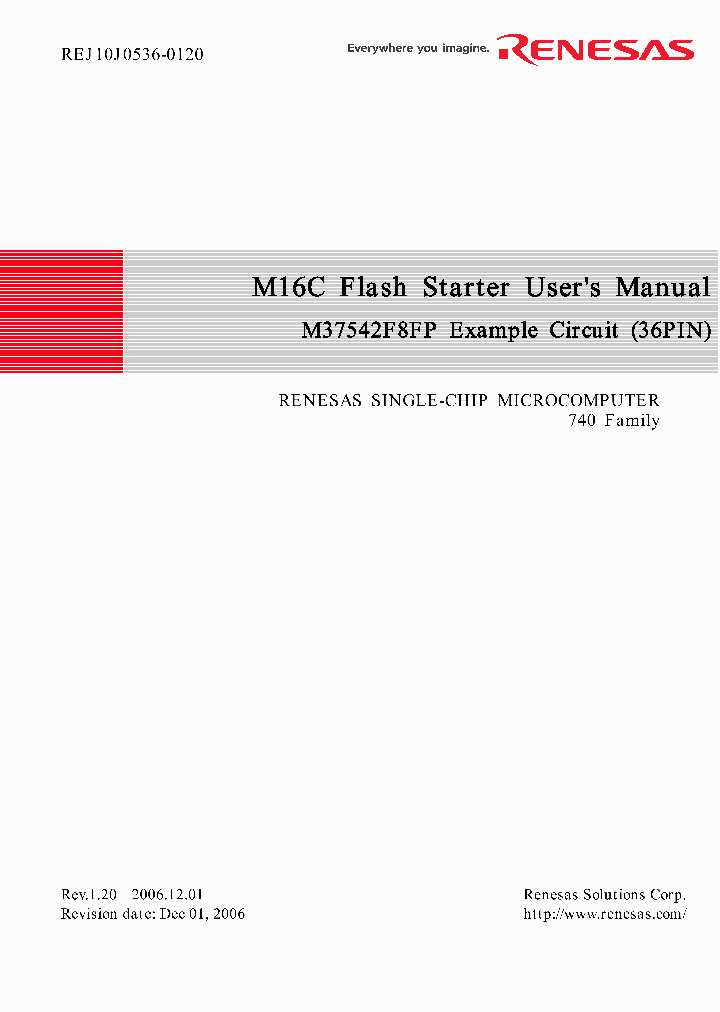 M16C-M37542F8FP_5058352.PDF Datasheet