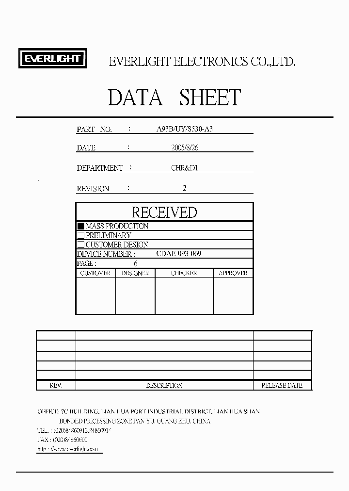 313-2UYDS530-A3_5060773.PDF Datasheet