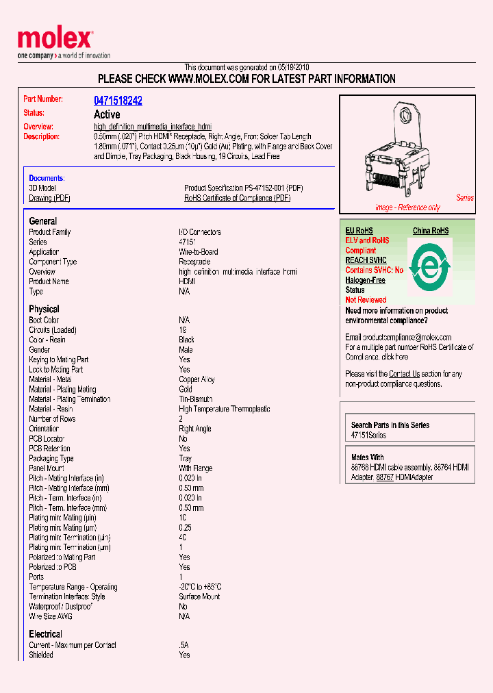 47151-8242_5060795.PDF Datasheet