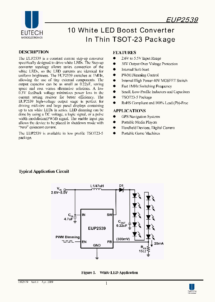 EUP2539_5060803.PDF Datasheet