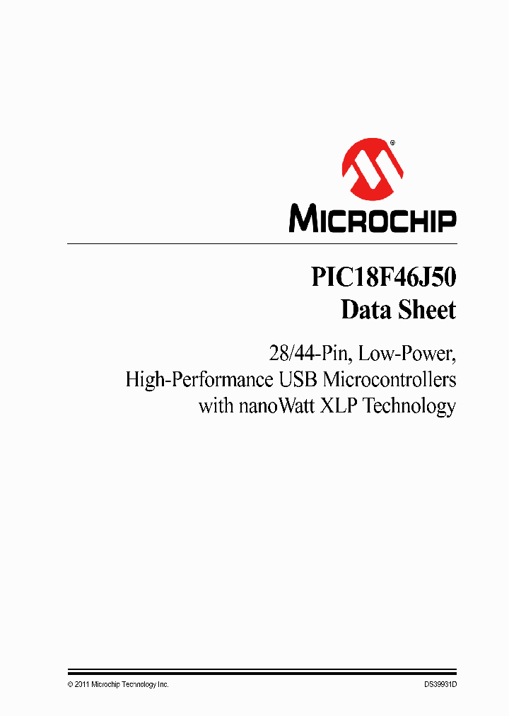 PIC18F25J50_5063668.PDF Datasheet