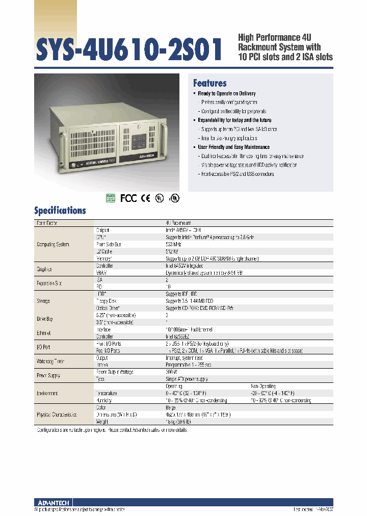 SYS-4U610-2S01_5064334.PDF Datasheet