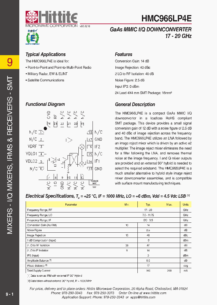 HMC966LP4E_5066416.PDF Datasheet