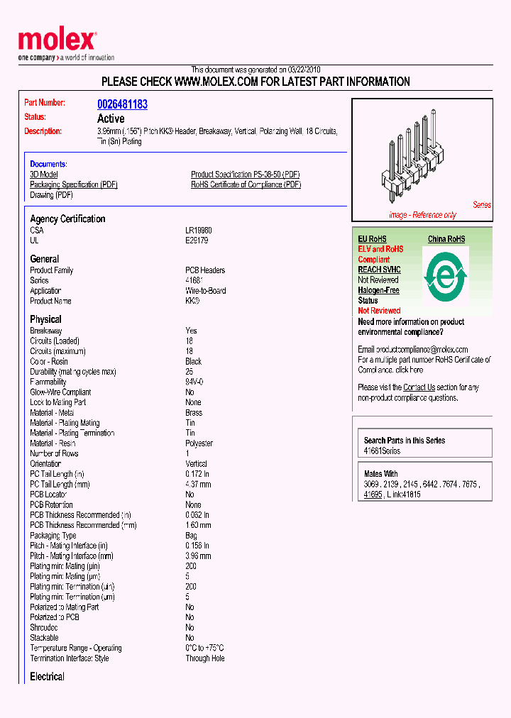 0026481183_5066645.PDF Datasheet