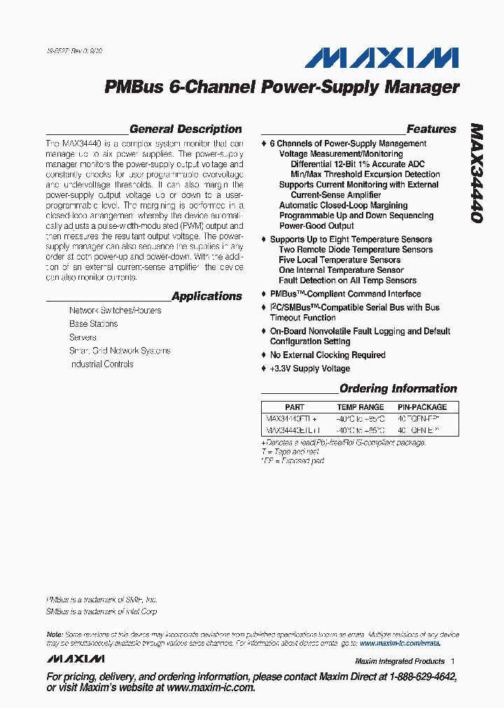 MAX34440_5067709.PDF Datasheet