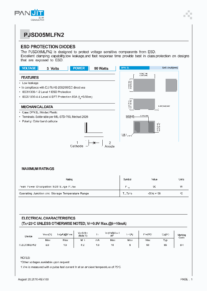 PJSD05MLFN2_5067928.PDF Datasheet
